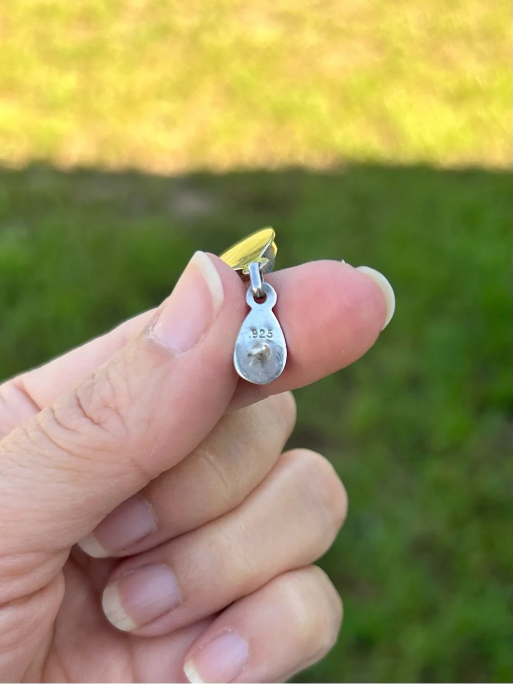 925 Sterling Silver Earrings with Natural Larimar – Clip-on Backs